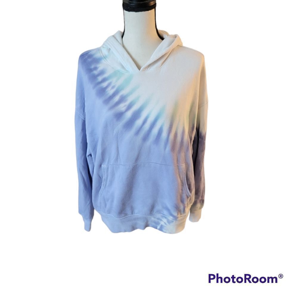 Wildfox Tie Dye Pullover Hoodie. Size L.